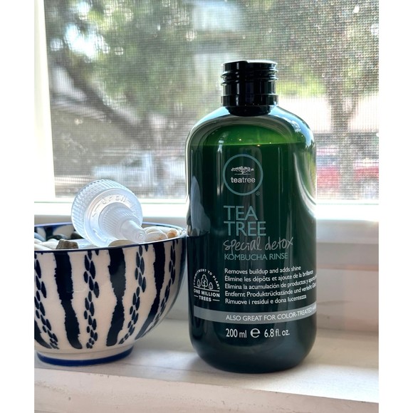 SEALED Paul Mitchell Tea Tree Special Detox Kombucha Rinse Scalp Clarify Shine - Picture 3 of 9